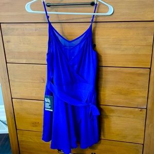 Express Blue Romper Size 2 NWT